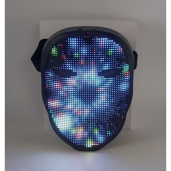 Rechargeable LED Mask-Shining Mask-Hundreds Of Options-Wearable - Picture 2 of 16